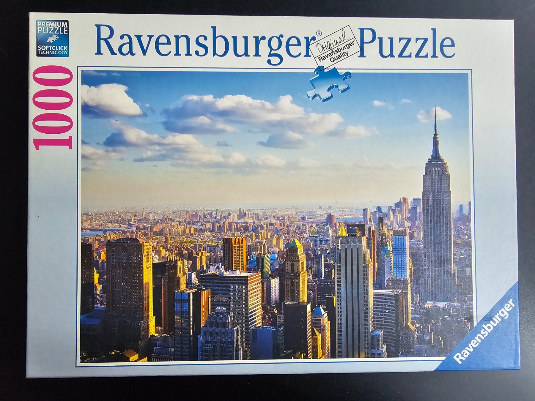 Ravensburger Puzzle: Puzzle Ravensburger 1000 Teile - New York Manhattan – Usato da Altstätten SG venduto da Carrybones