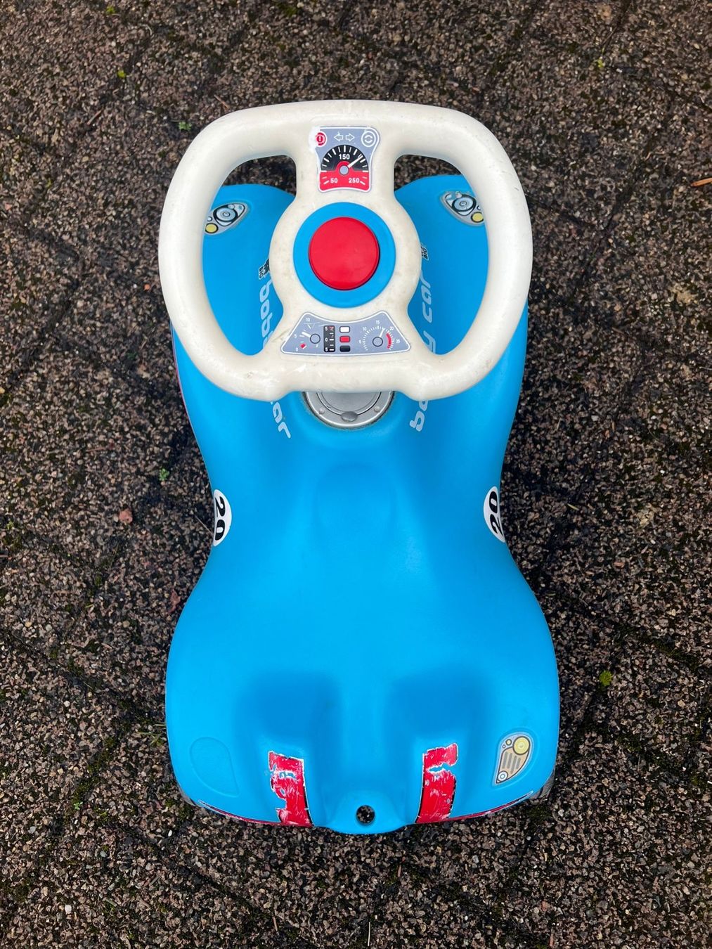 Big Veicoli per bambini: BIG Bobby-Car - Farbe: Blau / Azurblau – Usato da Bubikon venduto da Cleo_4 4