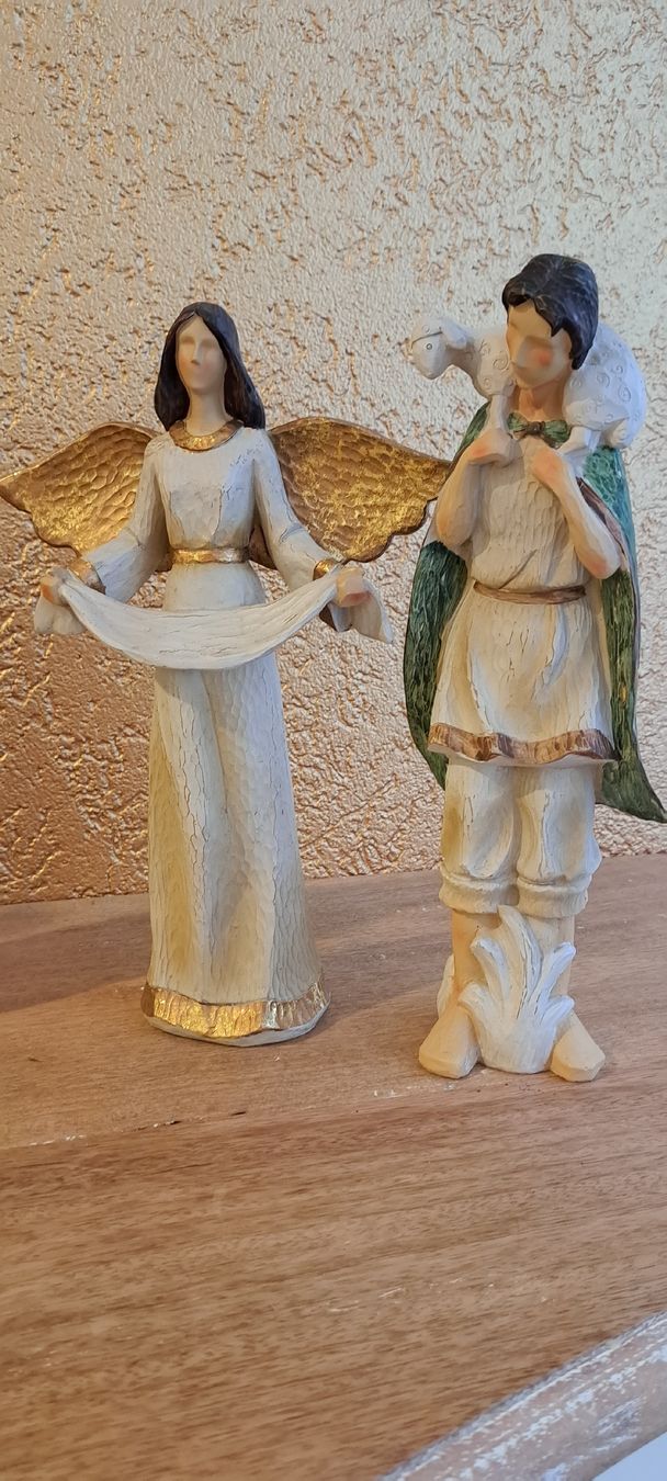 Tutte le decorazioni: Weihnachtskrippe Holz, Figuren, vollständig – Nuovo (secondo la descrizione) da Langrickenbach venduto da Eve088 3