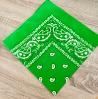 BANDANA MIT PAISLEY  PRINT, HELLGRÜN NEU