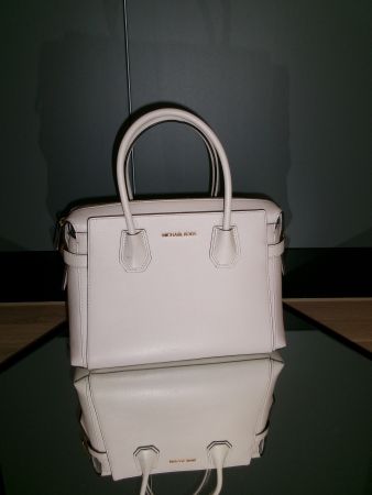Michael Kors Tasche weiss Leder Damen guter Zustand