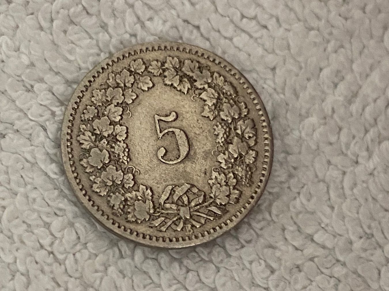 Tutti le monete: 5 centimes/rappen 1905 abart – Usato da Nyon venduto da Ilmi09 1