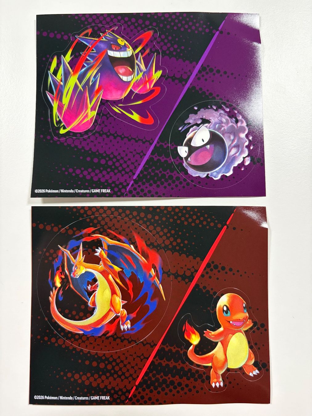 Pokémon Carte collezionabili: Pokemon TEC Stickers Collection Mega Gengar Mega Charizard🔥 – Usato da Galgenen venduto da Miachelle