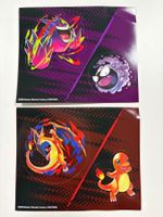 Pokemon TEC Stickers Collection Mega Gengar Mega Charizard🔥