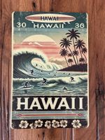 schönes Surfschild Hawaii - neu