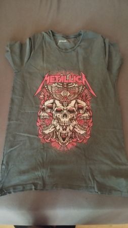 Metallica T-Shirt mit Totenkopf Motiv, Top Zustand!