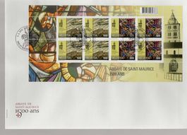 enveloppe 2 FDC 1536-1437-1538-1539