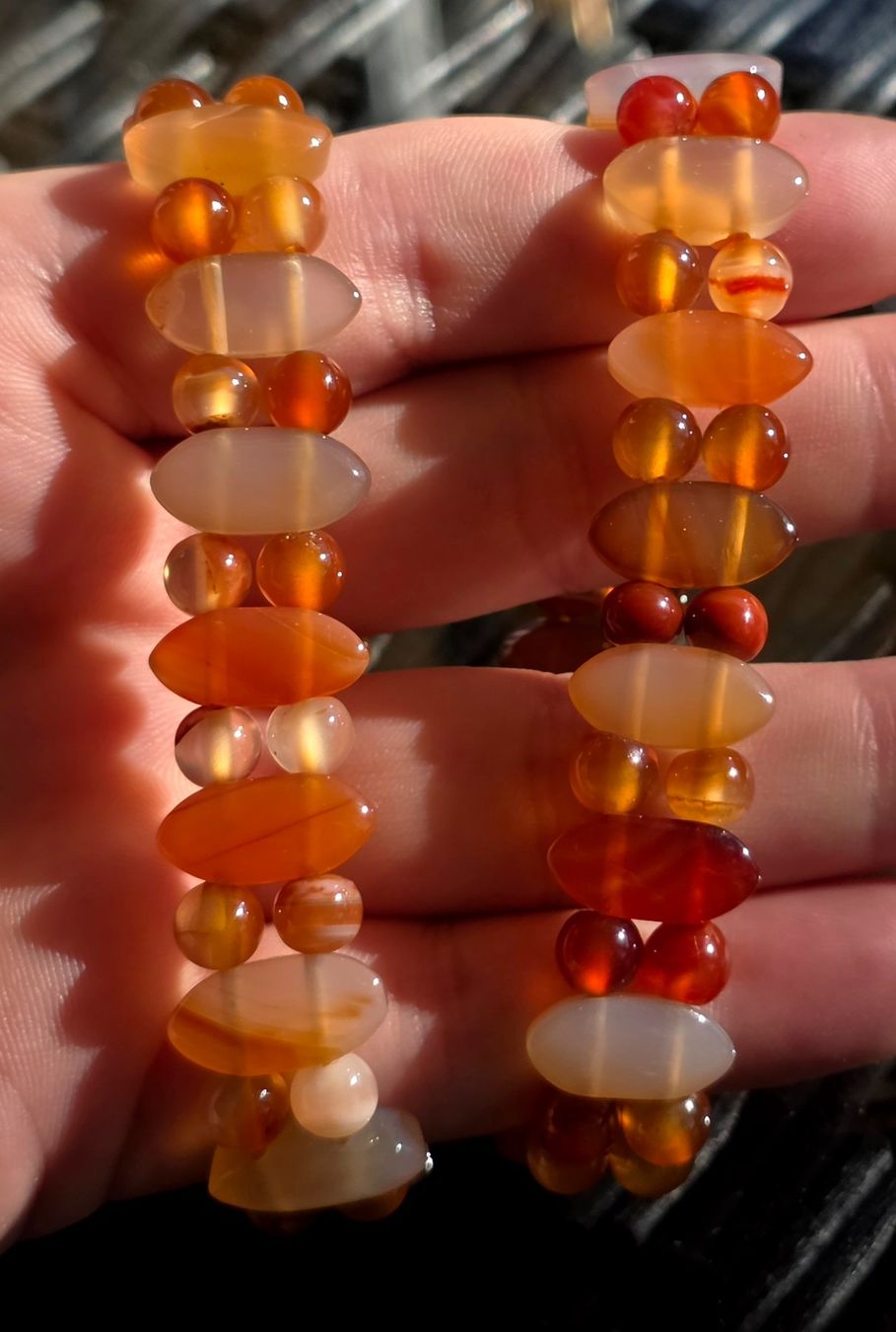 Minerali & Pietre curative: Karneol Achat Armband – Nuovo e nell'imballaggio originale da Matzingen venduto da Shay_Crystalz 1