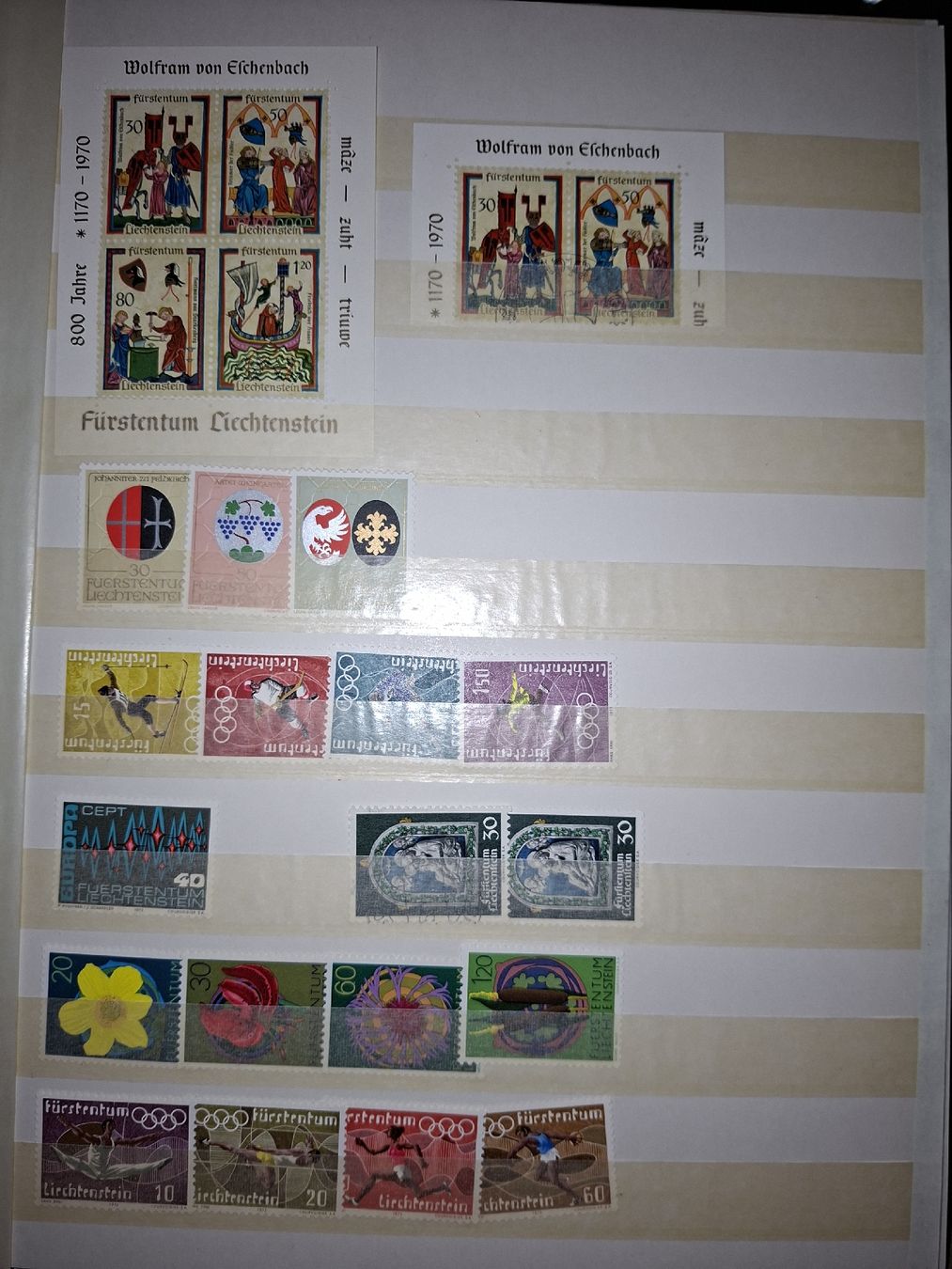 Tous les timbres: Sammlung Liechtenstein  – D'occasion à Balgach par SIMEON27 5