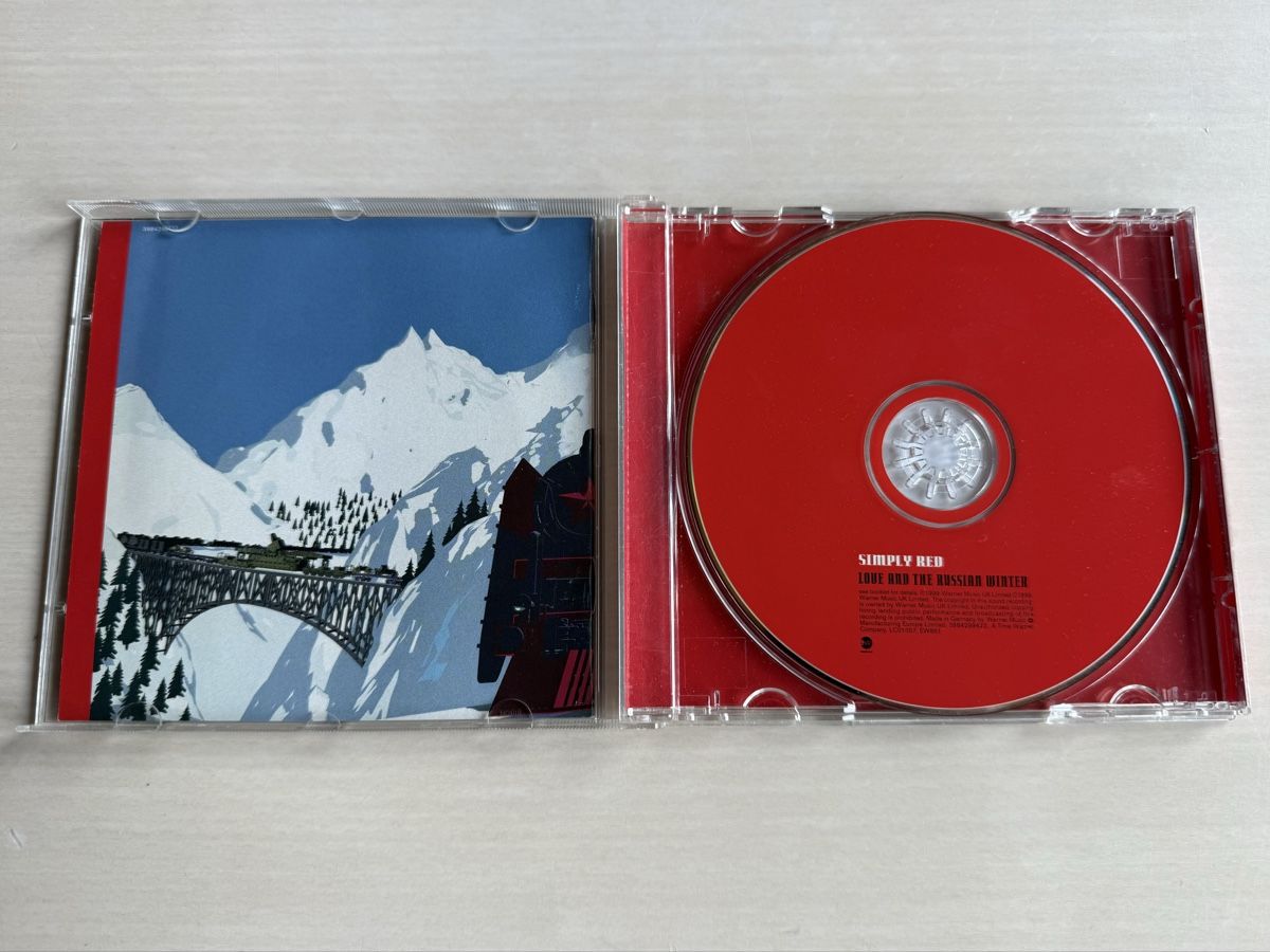 CD: Simply Red Love and the Russian Winter CD – Usato da Oberried Brienz venduto da Chyara 2
