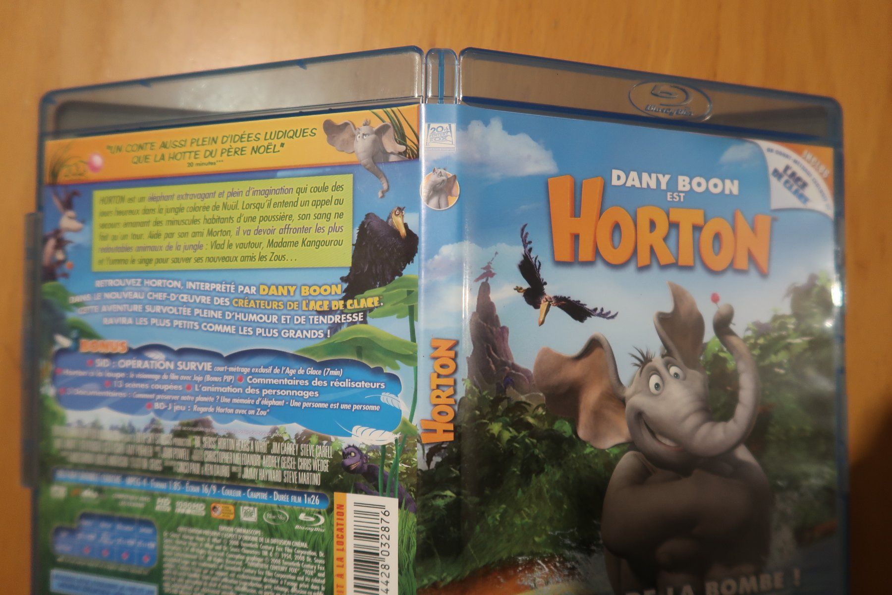 Tutti i DVDs: Blu-ray HORTON         Français Anglais – Usato da Porrentruy venduto da tupatup 7
