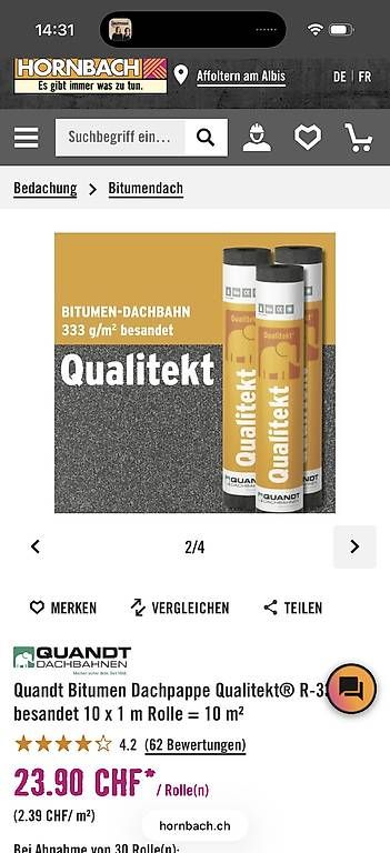 Wände & Decken: dachpappe – Gebraucht aus Zürich von Marti23 2