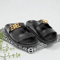 BALLY SLIDES - BLACK OVP 615 CHF GR.37 / NEU
