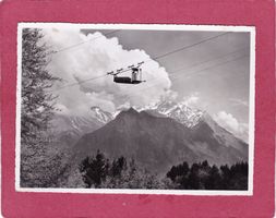 Schwebebahn Alvier bei Oberschan SG Bl. z Falknis 1956