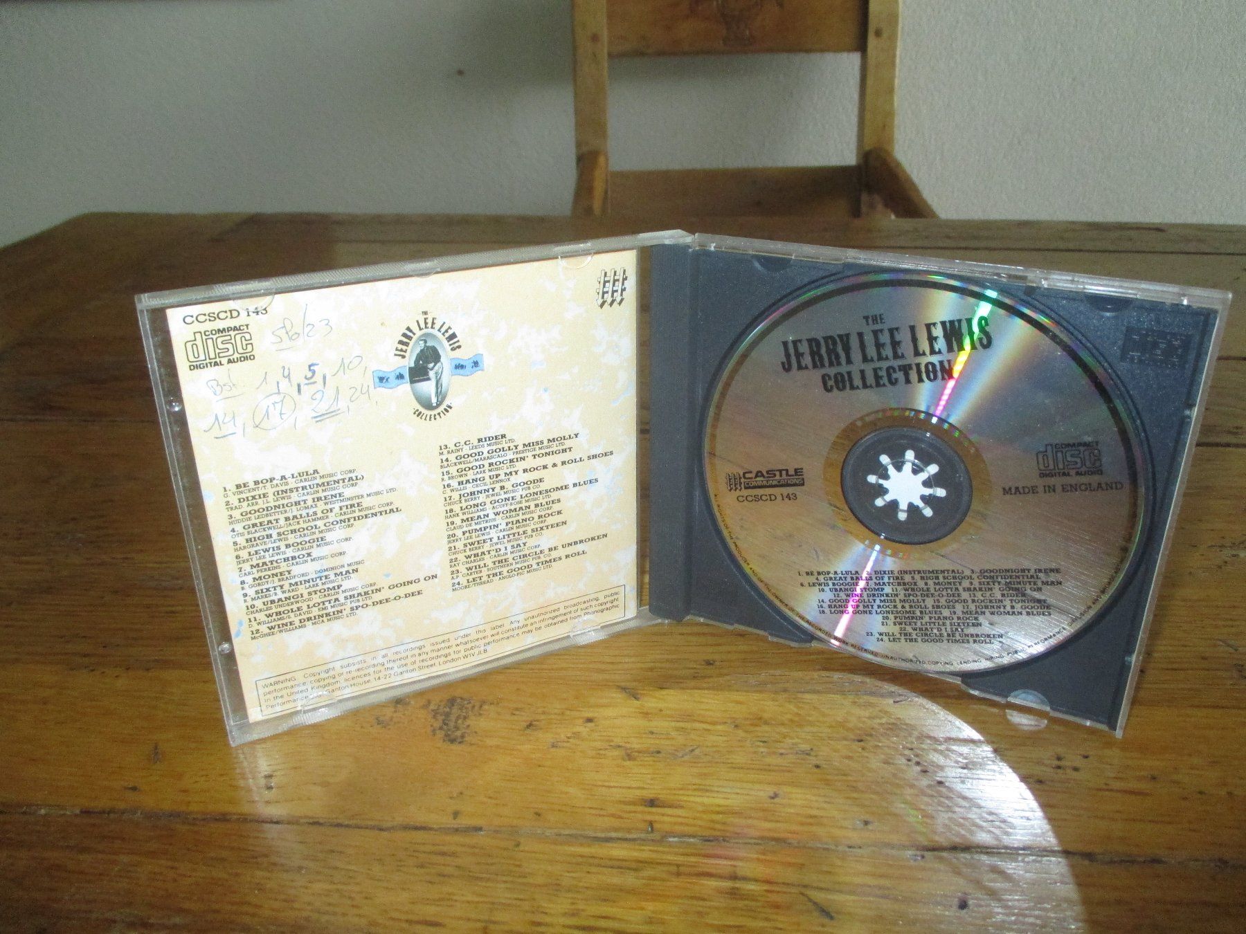 CDs: The JERRY LEE LEWIS Collection CD – Gebraucht aus Monthey von blackcat45