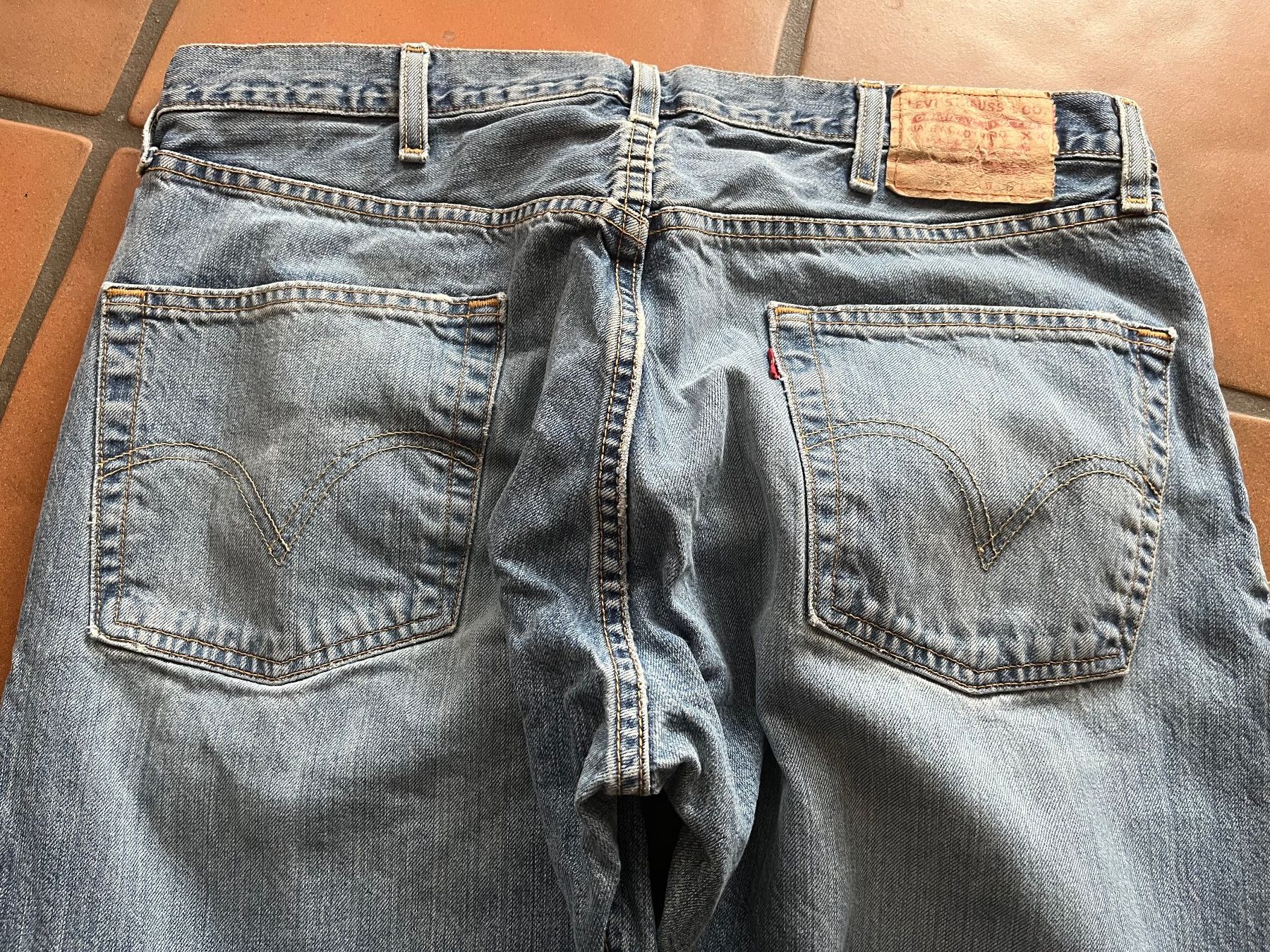 Levi's Jeans: Jeans Levis 501, W38 L32 – Usato da Rechthalten venduto da Cheech2 5