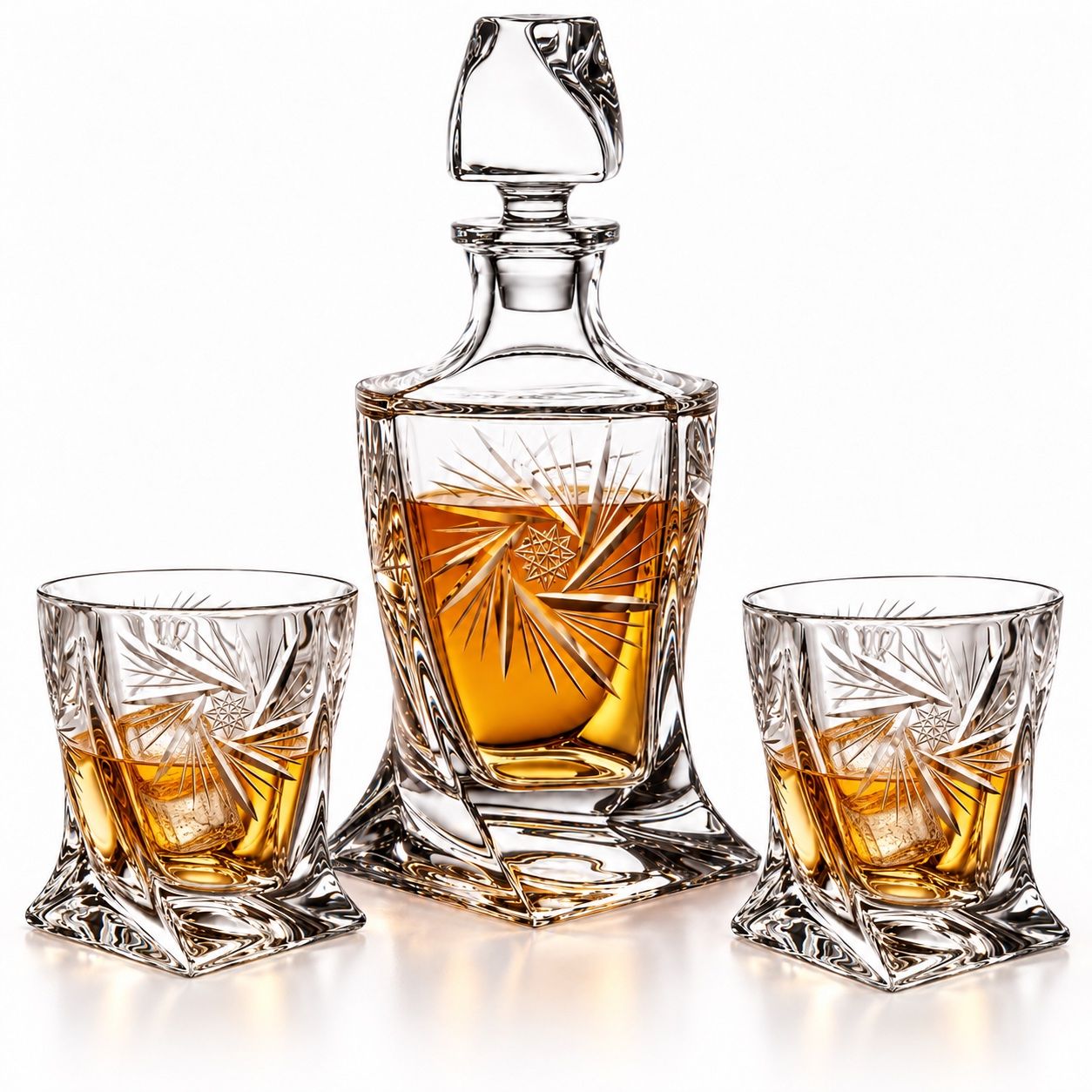 Caraffe: Whiskykaraffe, Brandykaraffe Kristall 850ml transparent – Nuovo e nell'imballaggio originale da Bergdietikon venduto da ArtStore24