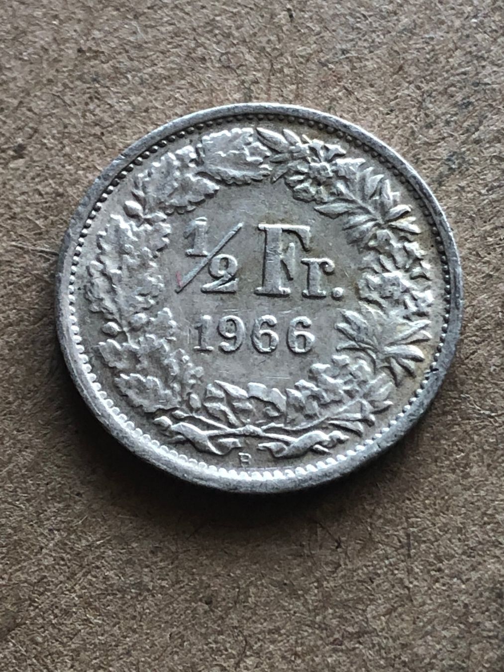 Toutes les monnaies: 50 Rp. 1966 – D'occasion à Schötz par Odpa