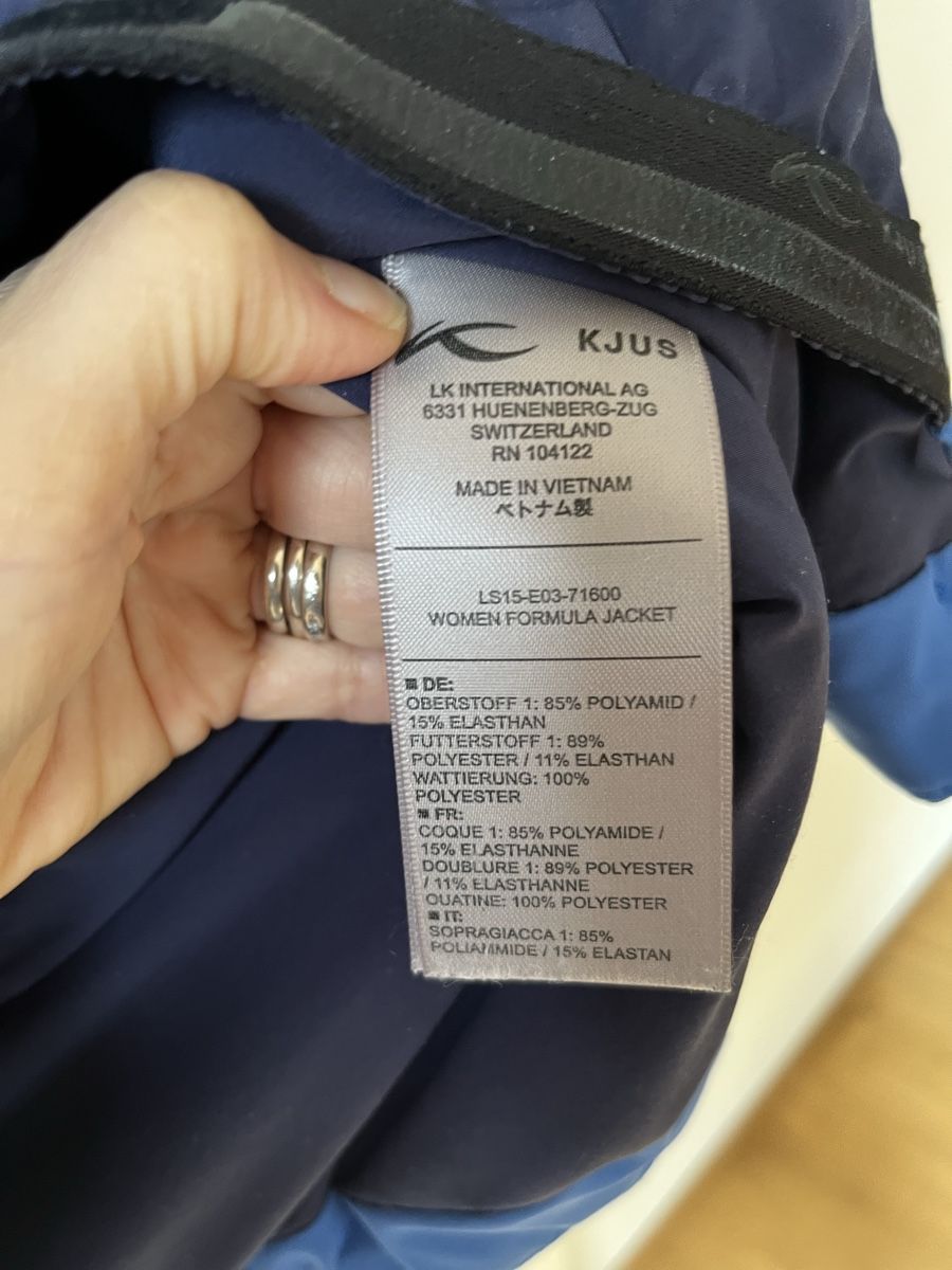 Kjus Giacche: Giacca da sci KJUS taglia 36 blu – Usato da Freienbach venduto da alile 7