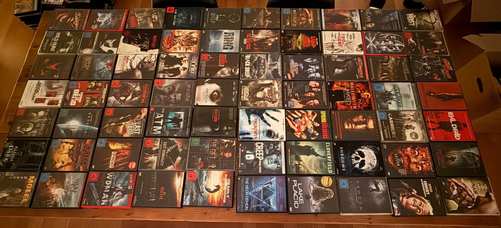 Tutti i DVDs: Grosse Sammlung an Horror DVD's – Usato da Belp venduto da Smiley90