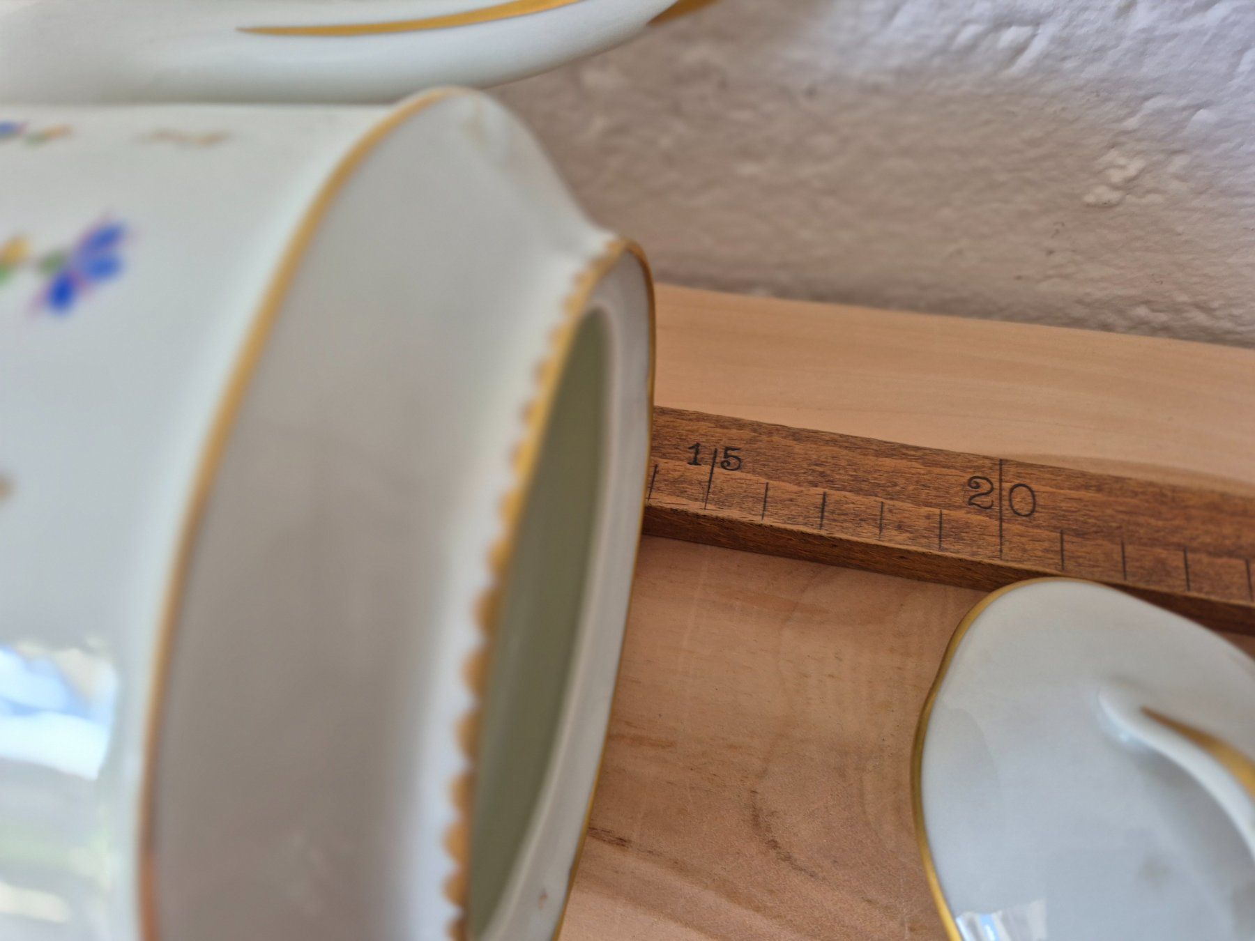 Teiere: Kaffee-Teekanne, Kornblumen, Handbemalt – Usato da Bern venduto da aronari 8