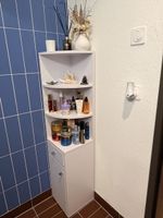 Eckregal weiss fürs Bamit Schrank und Schublade guter Zustan