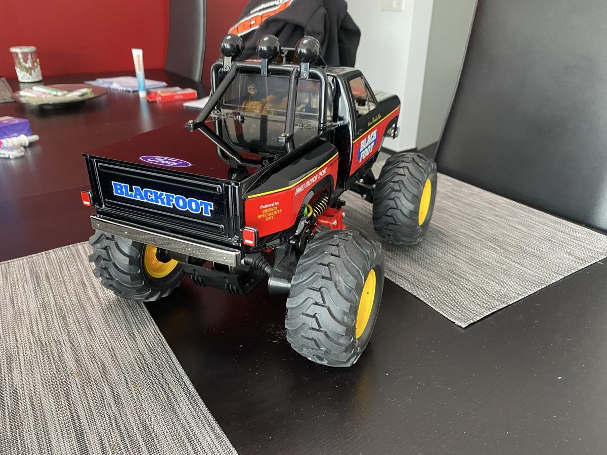 Tamiya Modellismo RC: Tamiya Blackfoot – Nuovo (secondo la descrizione) da Holziken venduto da oversteering 2