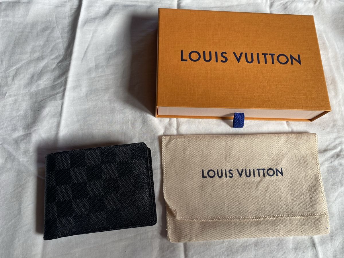Louis Vuitton Brieftaschen: Louis Vuitton Damier Graphite Wallet - Like New! – Neu (gemäss Beschreibung) aus Buttikon SZ von Maxwelltime 1