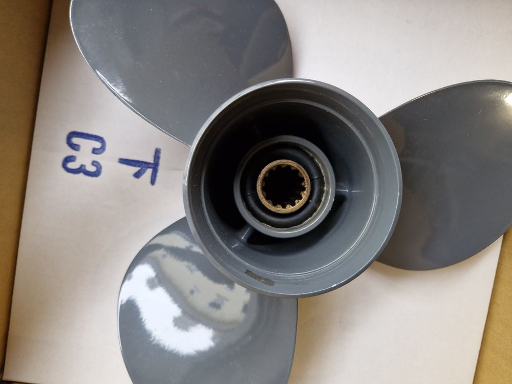 HEBEOT Aluminium-Bootspropeller, Aluminium-Propeller für Honda-Motoren
