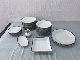 Essgeschirr Porzellan 38-teilig (8)