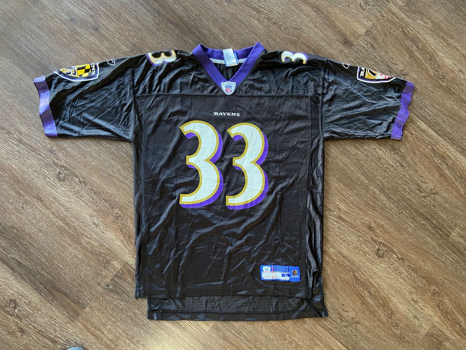 NFL Canottiere & Pantaloni: Baltimore Ravens NFL Trikot Gr. L – Usato da Muttenz venduto da bargain_hunter