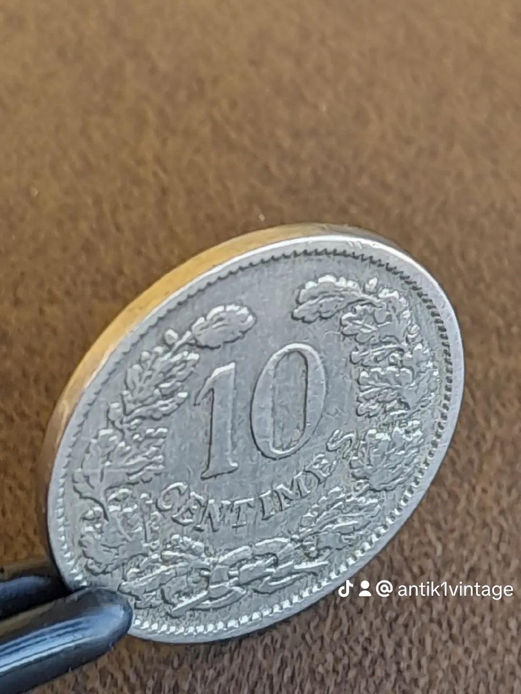 Tutti le monete: 10 Centimes 1901 Luxemburg – Usato da Basel venduto da Basel_20 6