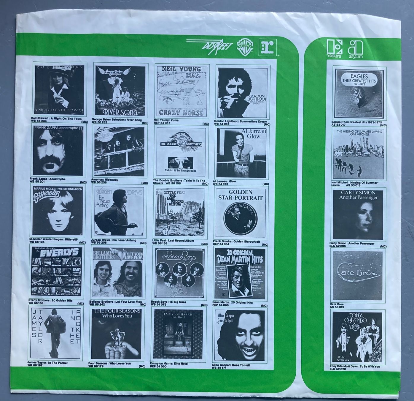 Schallplatten: JACKSON BROWNE - EVERYMAN – Gebraucht aus Poliez-Pittet von Newtown-Records 2