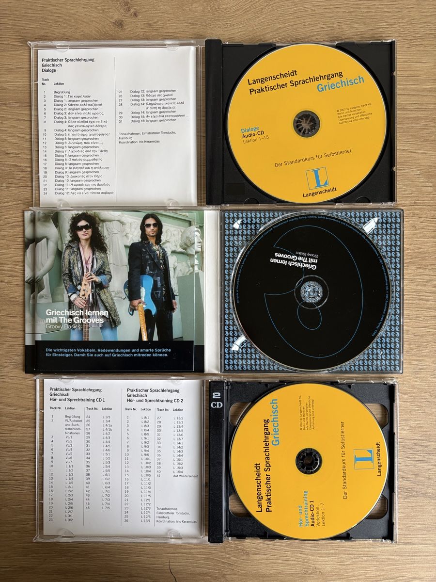 CD: Langenscheidt Sprachkurs Griechisch – Usato da Kloten venduto da Mod_qc5v 2