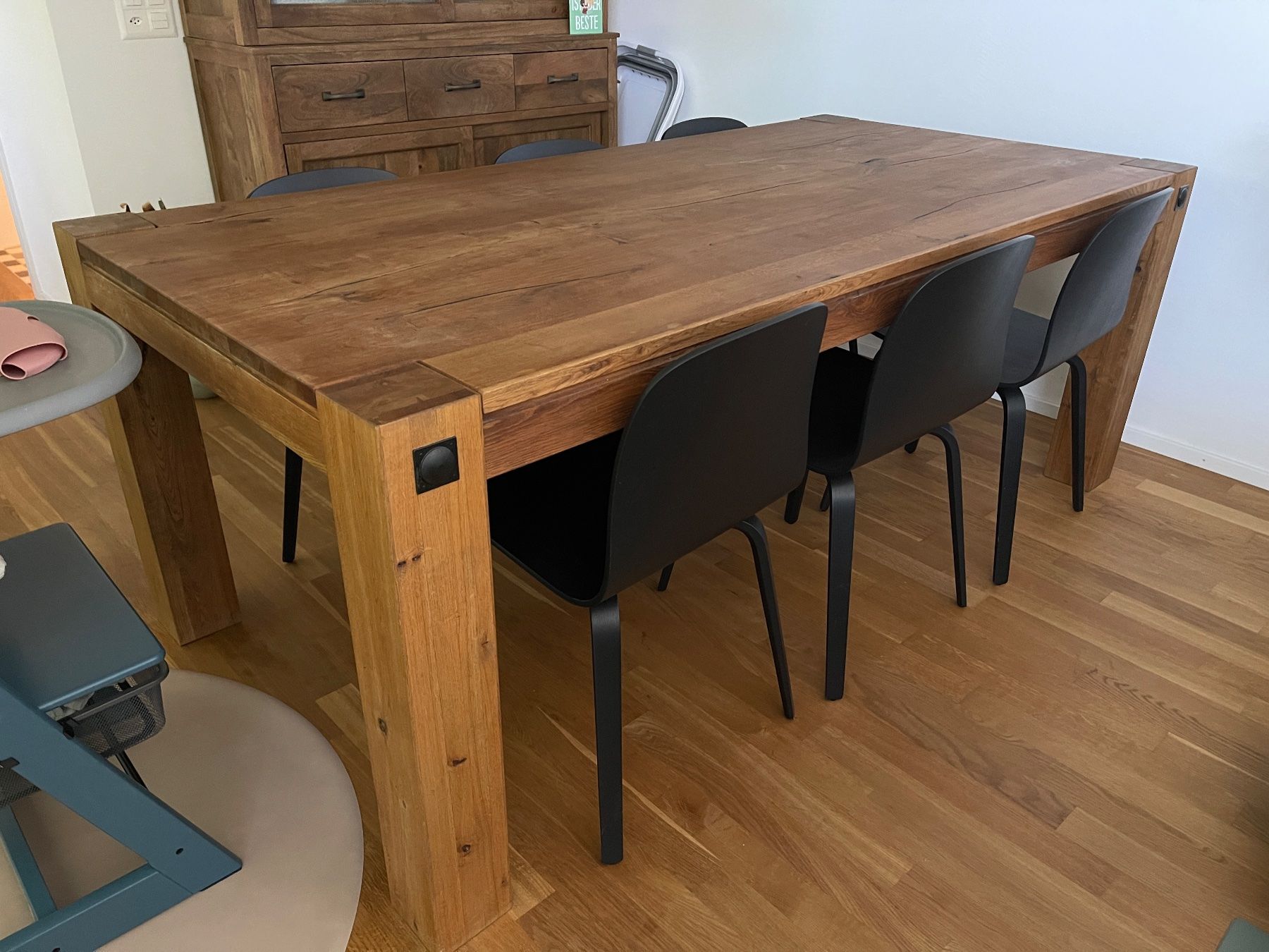 Conforama Tavoli: Conforama Massivholztisch Travers aus Eiche – Usato da Zürich venduto da Xeranon0 1