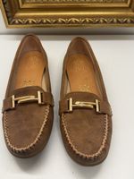 Braune Herbst Loafers, Gr. 39, Echtleder, Top Zustand!