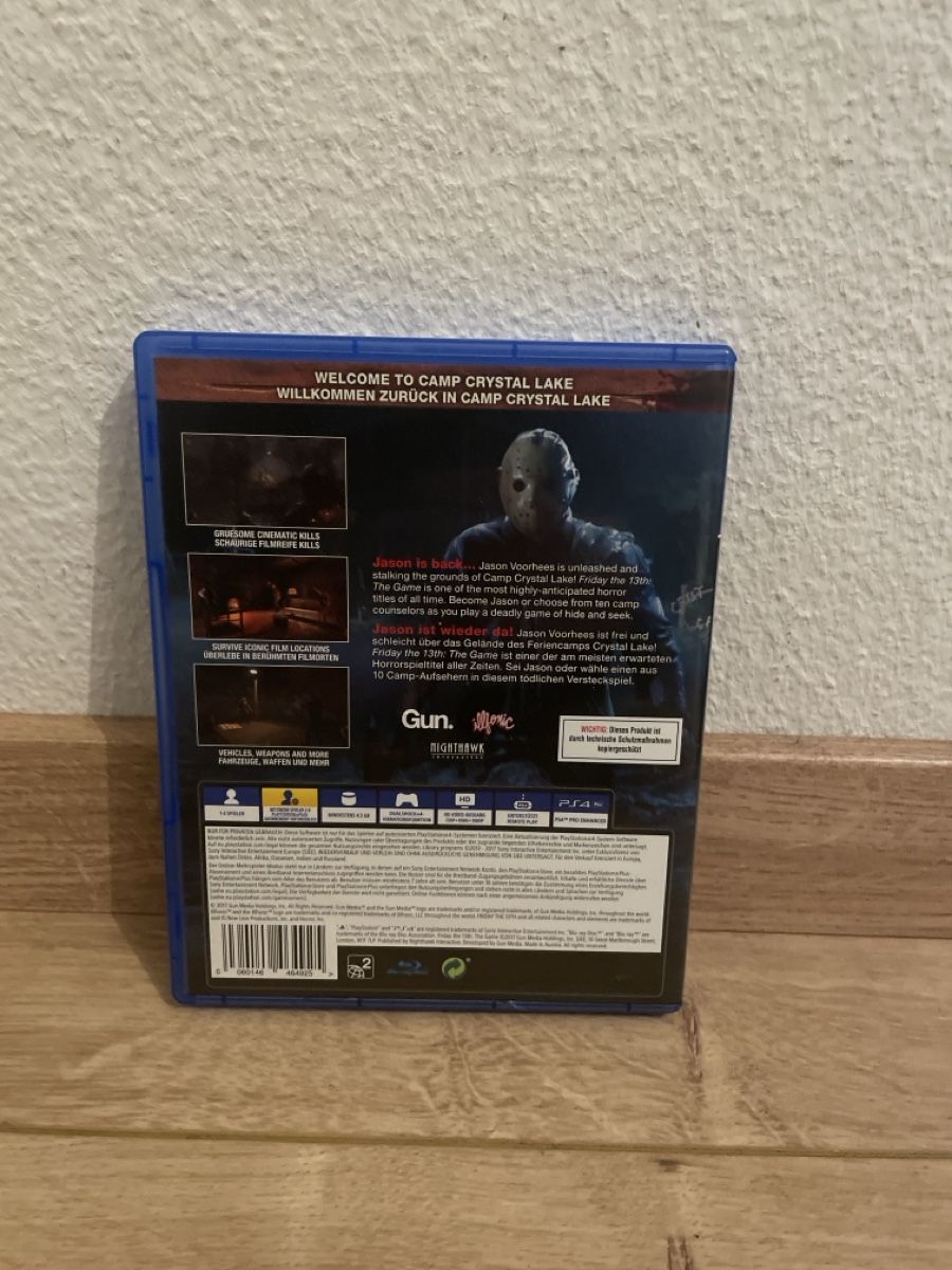 Sony Giochi: Friday the 13th The Game PS4 – Usato da Aarburg venduto da G.Cil16 1