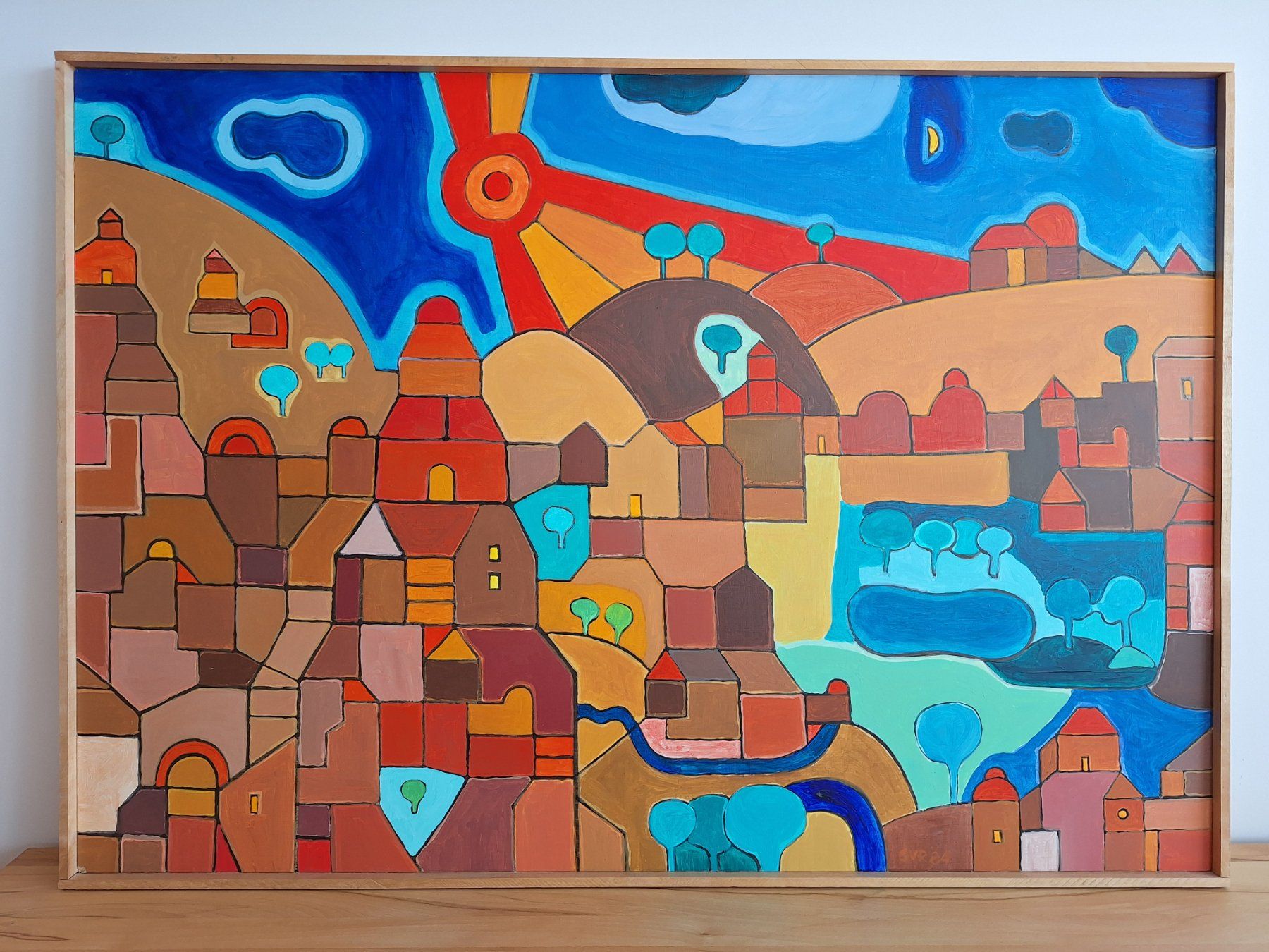 Tableaux: Originalgemälde vom  Kunstmaler Sepp von Rotz – D'occasion à Menzingen par e-scooter 1