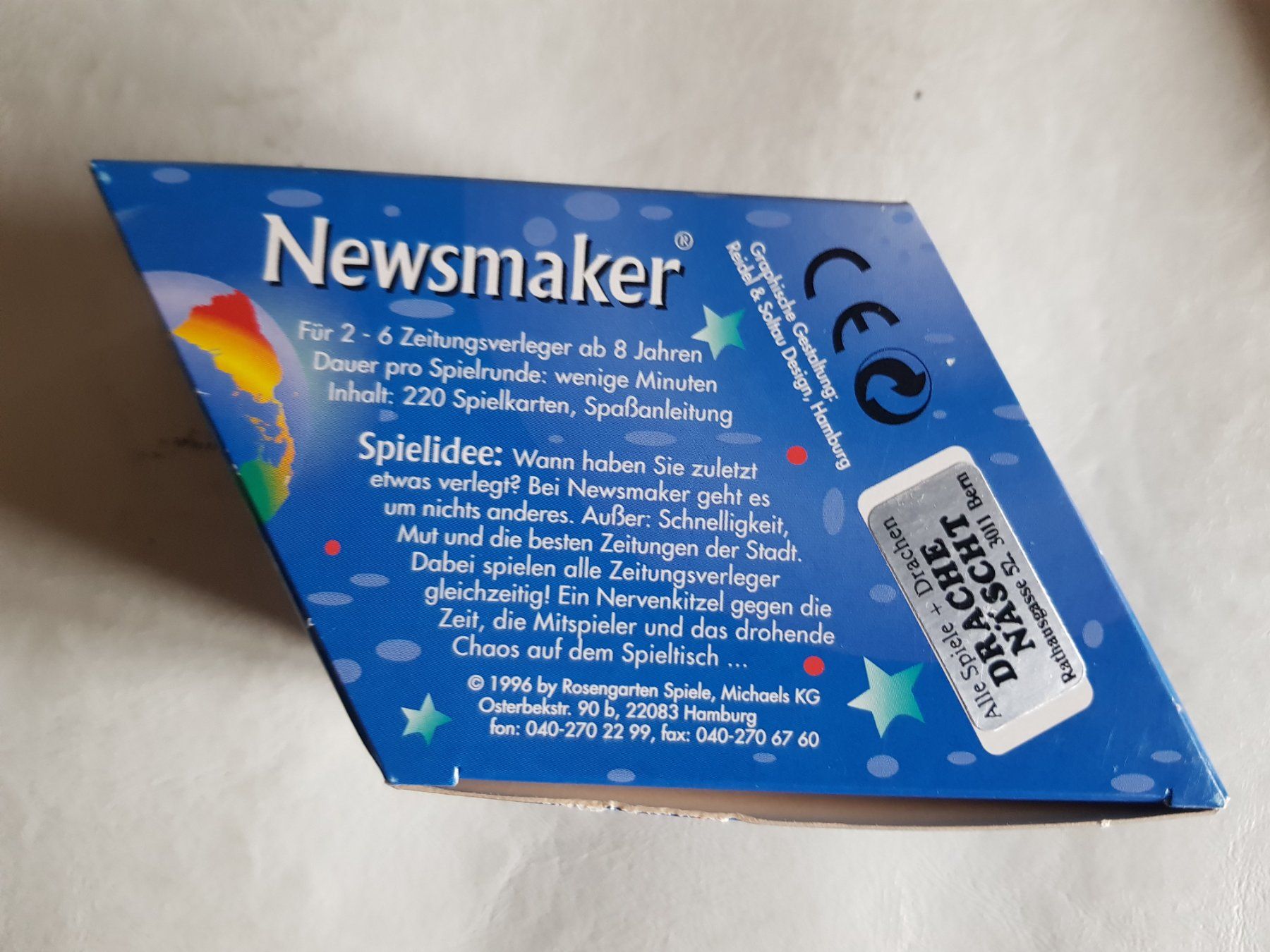 Spiele: Karten Spiel - Newsmaker - Rosengarten Spiele – Neu (gemäss Beschreibung) aus Walterswil BE von Lonitti 3
