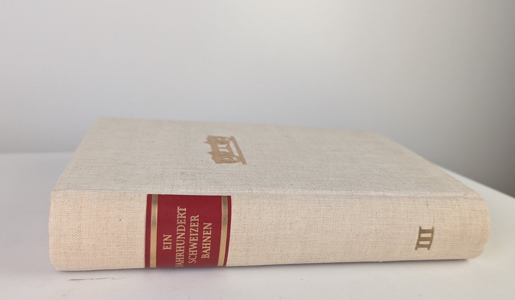 Libri: Ein Jahrhundert Schweizer Bahnen 1847-1947, Bnd.3, Thiessing – Usato da Zürich venduto da axolottchen 1