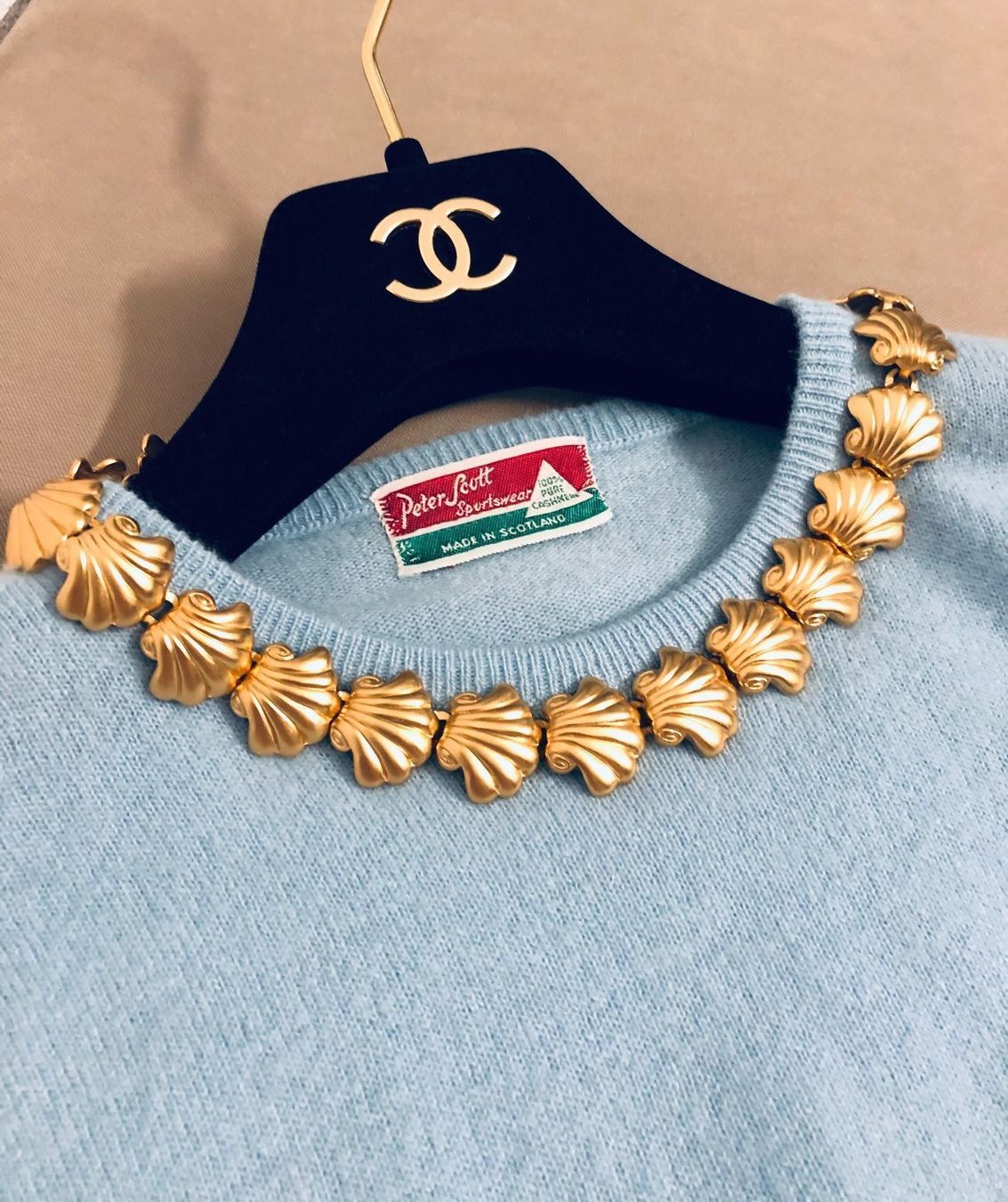Catenine: ANNE KLEIN Collier / Kette vergoldet – Usato da Winkel venduto da Luxtime 9
