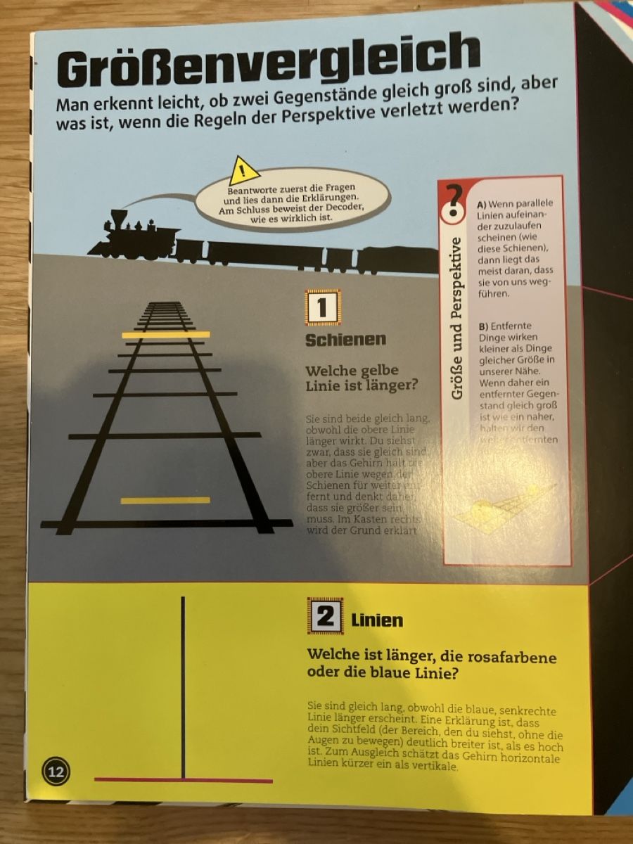 Libri: Optical Illusions Book with Pop-Ups - Mind-Bending Fun! – Usato da Zürich venduto da papperlapapp1 3
