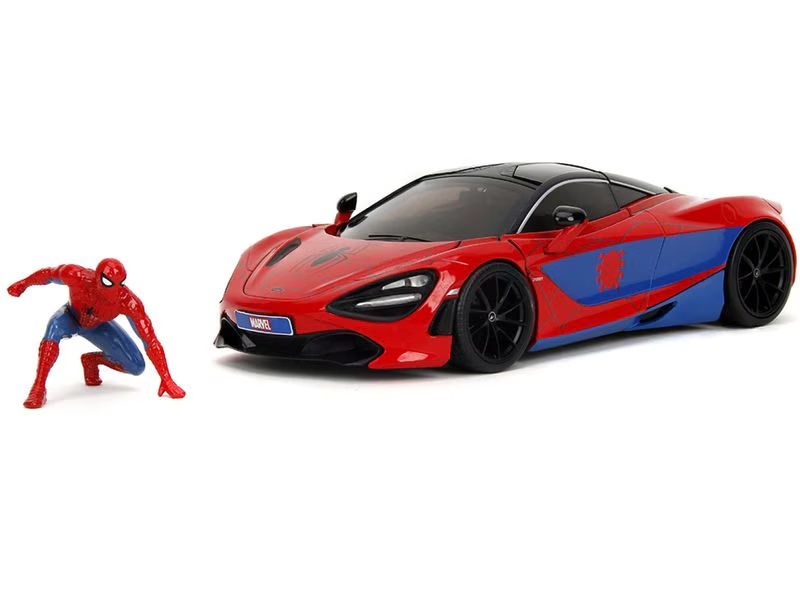 Mclaren Voitures modèles: McLaren 720S Spiderman 1:24 – Neuf avec emballage d'origine à Basel par Zomeg 2