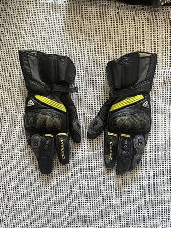 Vanucci Motorrad Handschuhe Herren Leder
