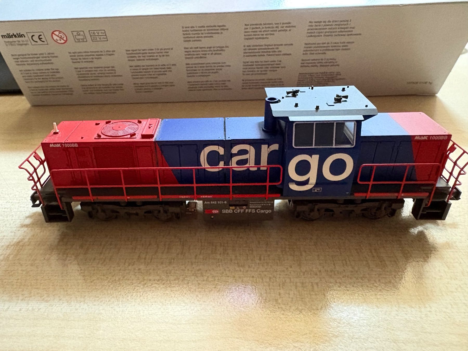 Märklin Trains électriques: Maerklin 37643 Am842 CFF Cargo Neuve – Neuf avec emballage d'origine à Corcelles Payerne par Pierre66