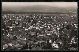 AK Lenzburg, Totalansicht mit Panorama