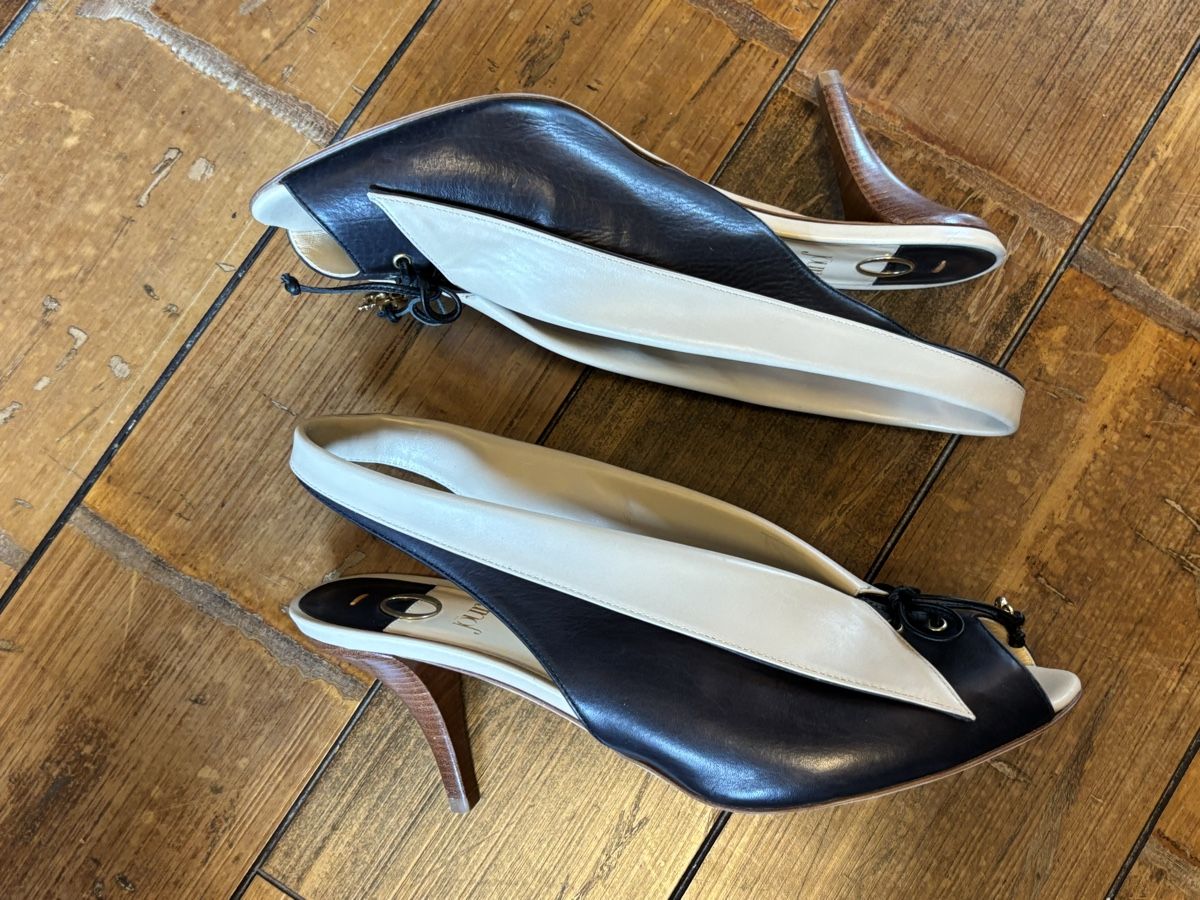 Damenschuhe: Escarpins O Jour noir beige 40 – Neu (gemäss Beschreibung) aus Dotzigen von SecondHandGems 8