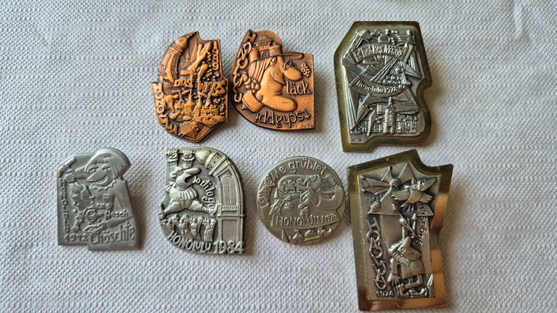 Medaillen: Honolulu Plackette – Gebraucht aus Solothurn von Rugeli13 9