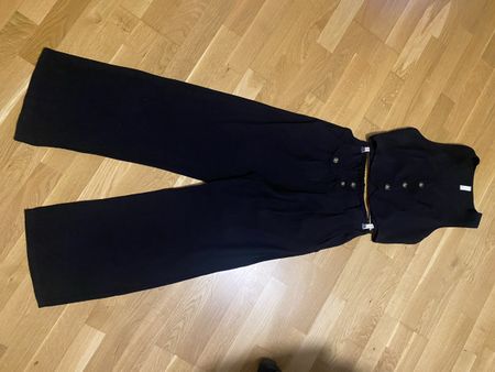 Elegantes 2-teiliges Damen-Set in Schwarz – Ärmelloses Top &
