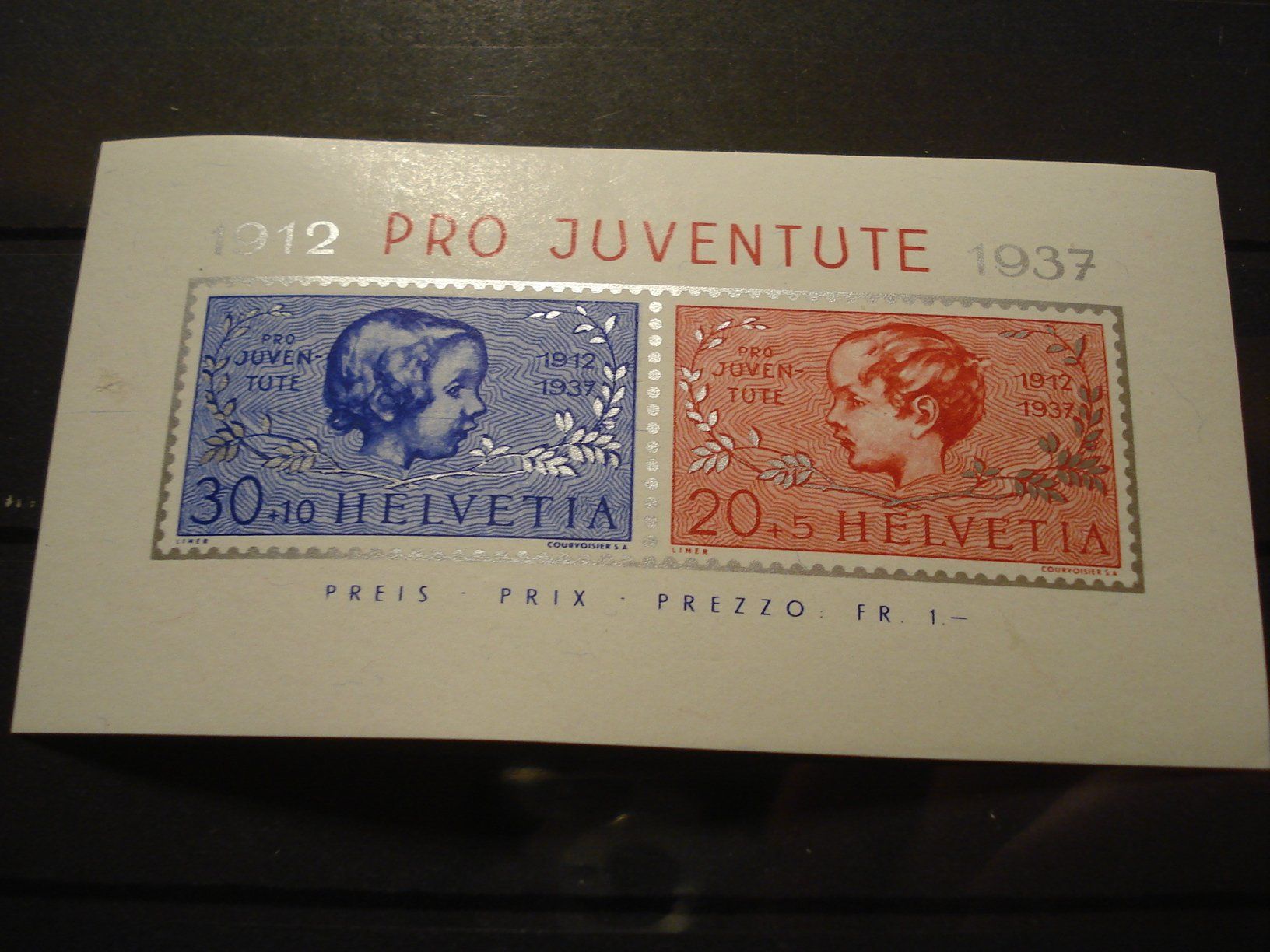 Tutti i francobolli: Block Pro Juventute 1937 ** – Usato da Niederwil AG venduto da morostahu